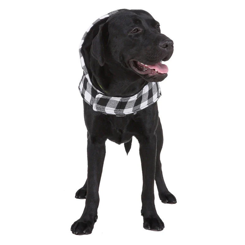 Warm Classic Plaid Dog Jacket