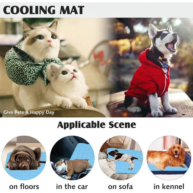 3 Layers Pet Dog Cooling Mats