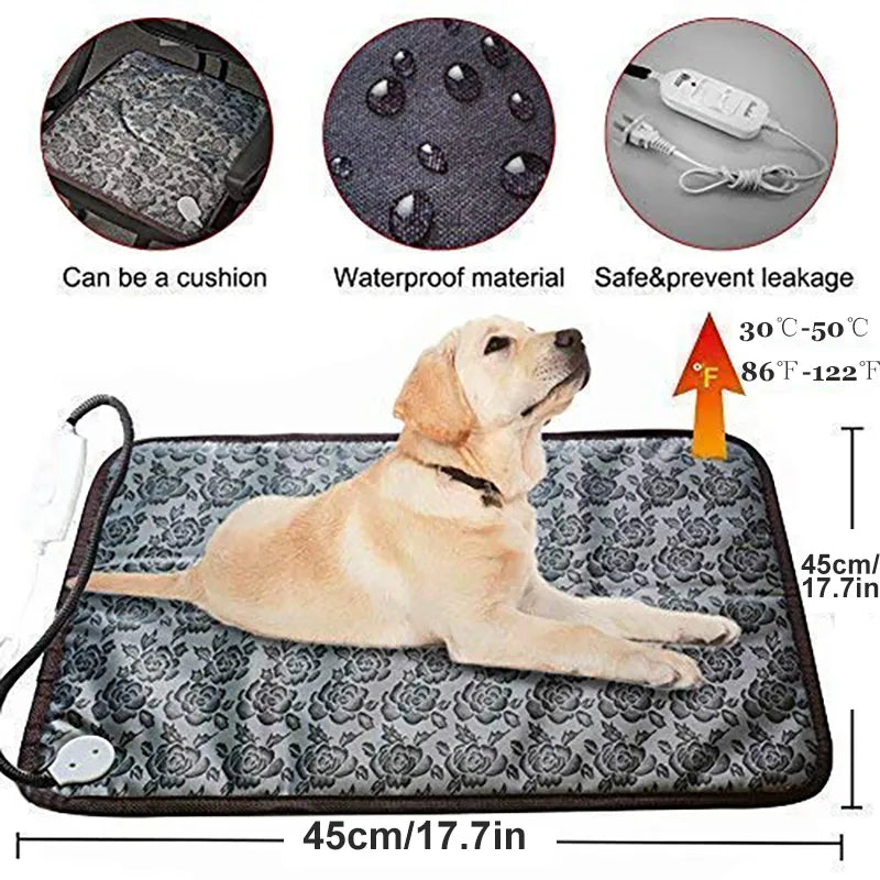 Waterproof Bite-resistant Wire Pet Heating Pad