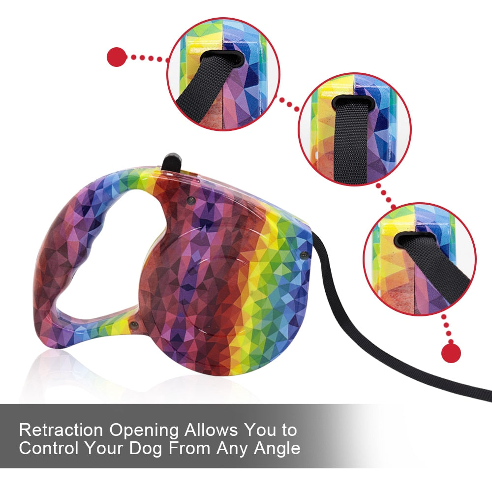 16ft Retractable Dog Rope Leash