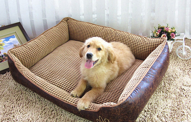Soft Suede Dog Sofa Beds