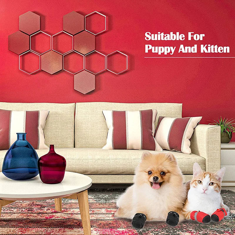 Breathable Warm Fleece Dog Shoe