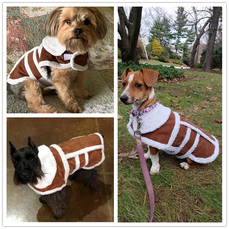 Lightweight Warm Fleece Dog Coat