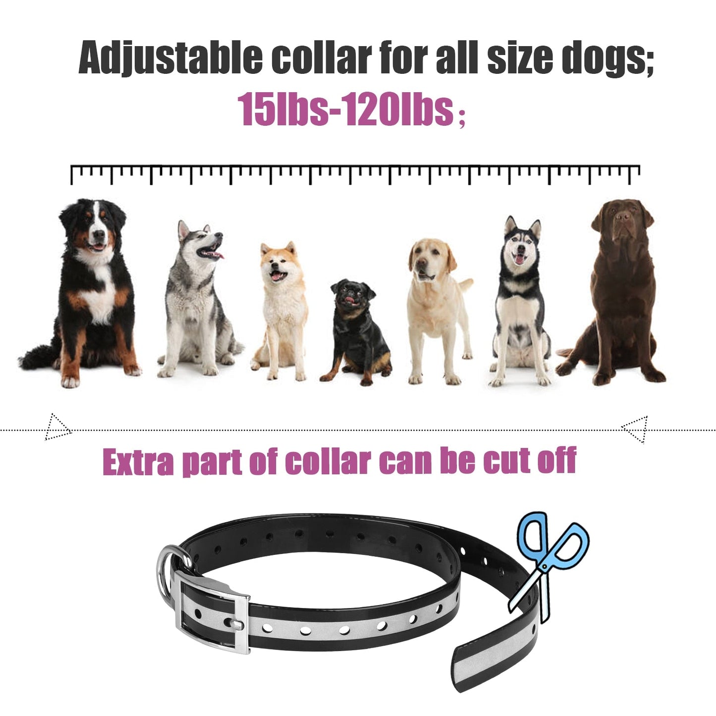 1000ft Shock Electronic Dog Anti Bark Collars