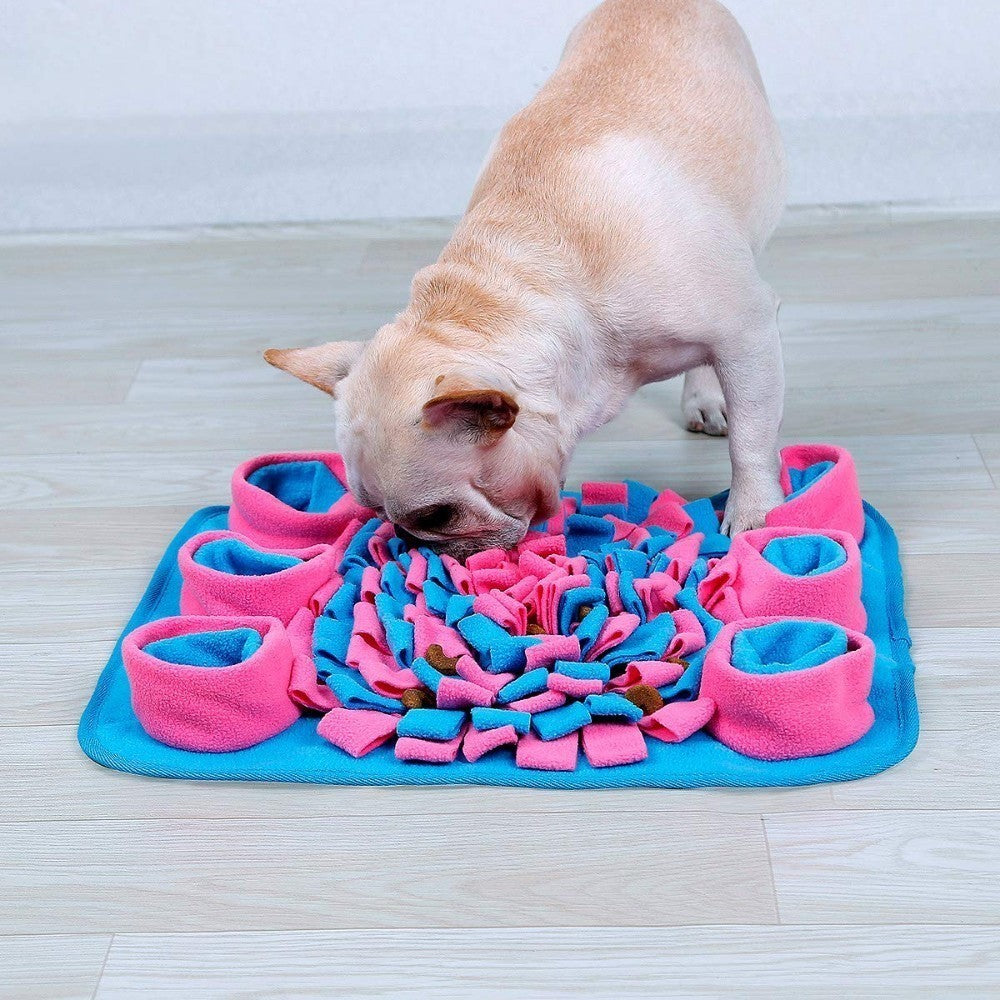 6 Holes Dog Puzzle Snuffle Mat