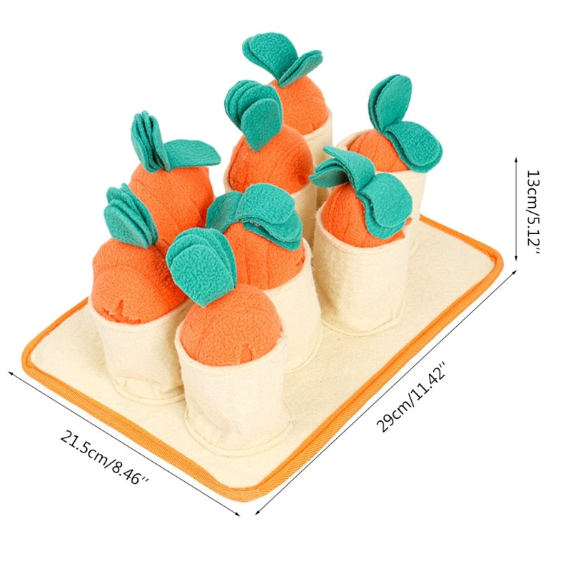 Carrot Pet Dog Snuffle Mat
