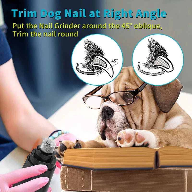 Painless Grooming Dog Nail Grinder