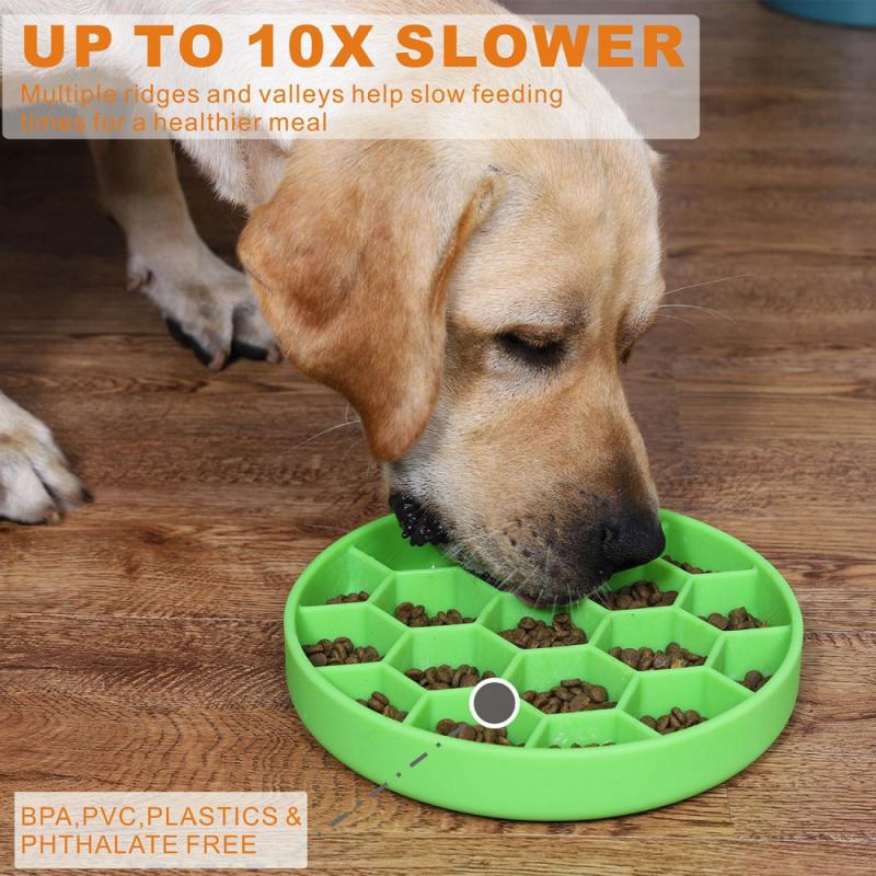 Anti Skid Pet Slow Food Bowl