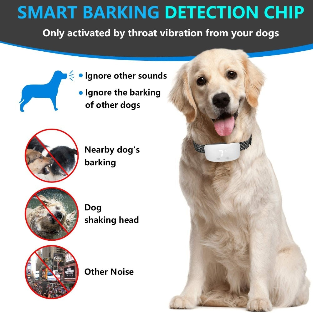Electric Vibration Anti Bark Dog Collar