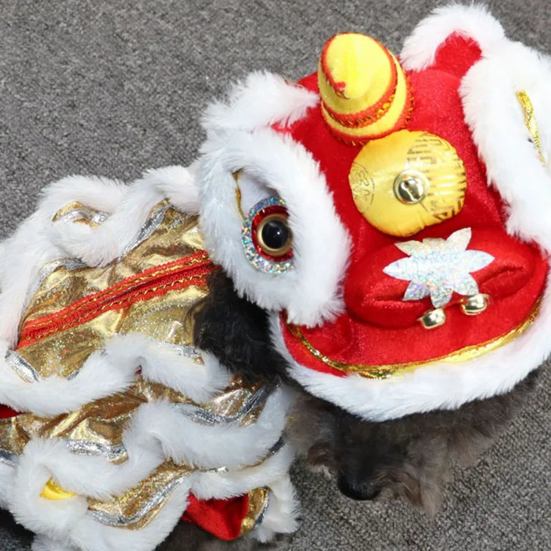 Spring Festival Dog Lion Dance Costume