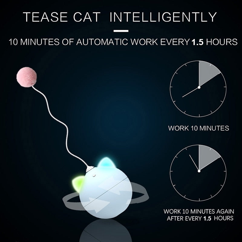 Creative Fun LED Light Tumbler Cat Toy