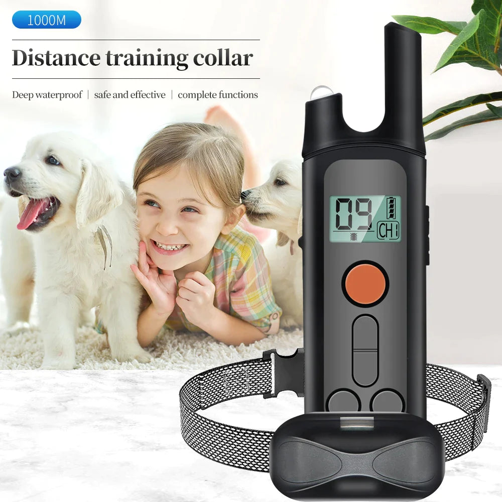 1000m Waterproof Dog Training Collars