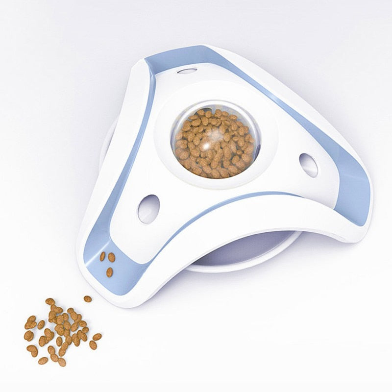 Interactive Pet Cat Fun Bowl Feeder