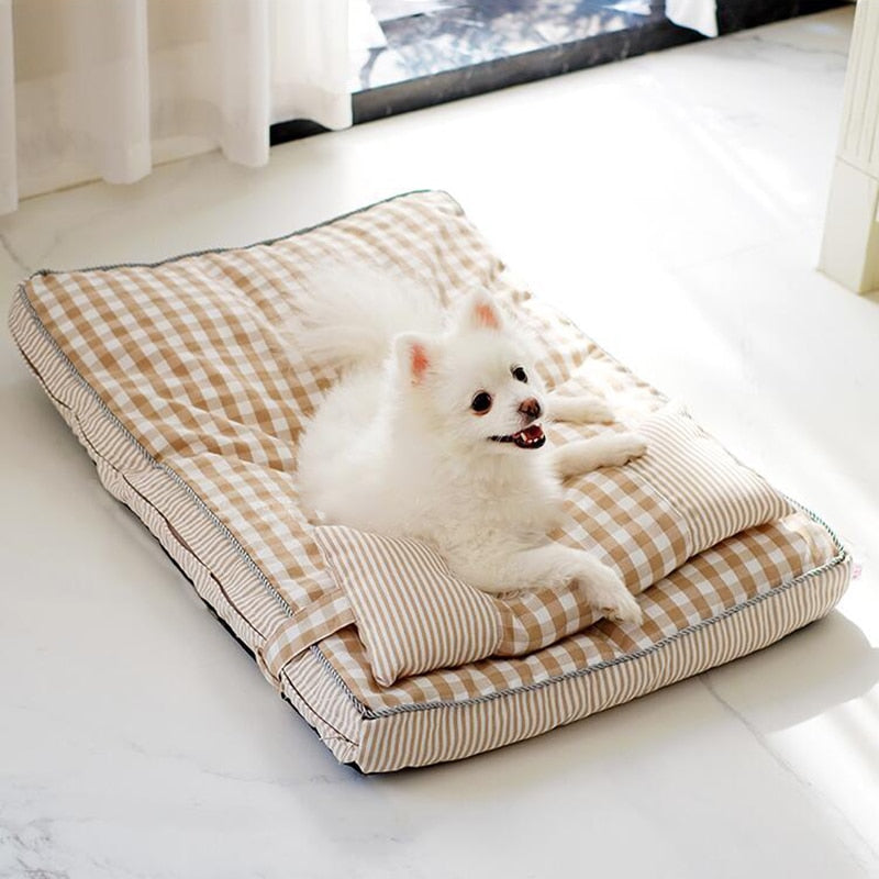 All Seasons Lattice Soft Pet Bed