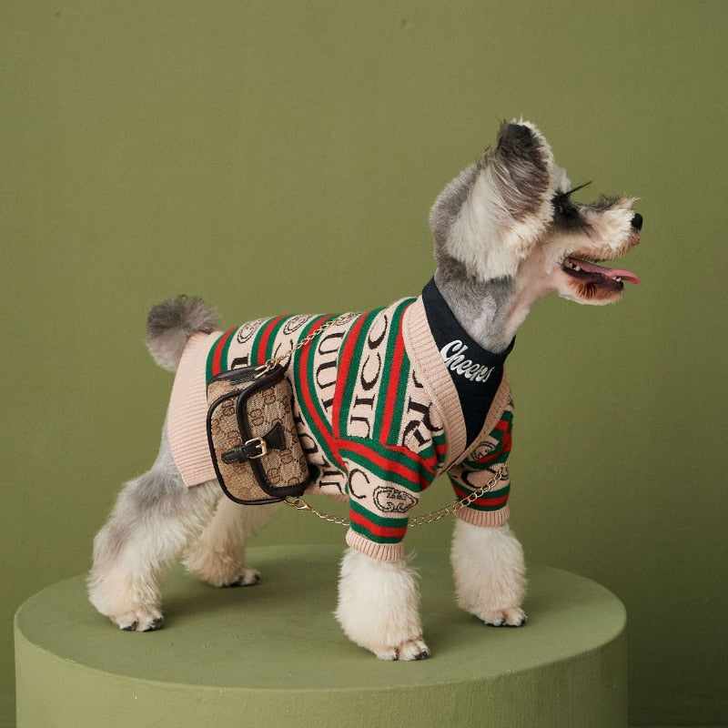 Luxury Autumn Winter Dog Sweater