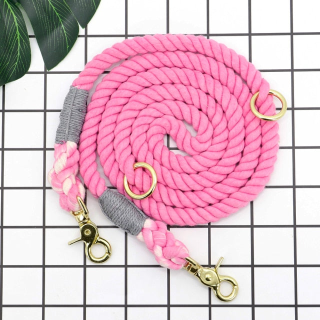Multifunctional Nylon Dog Walking Leash