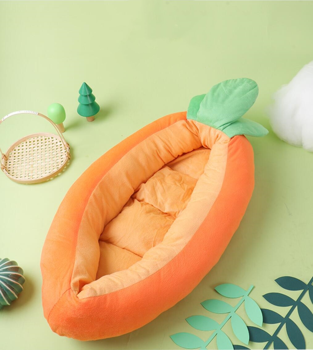 Creative Pet Soft Carrot Bed