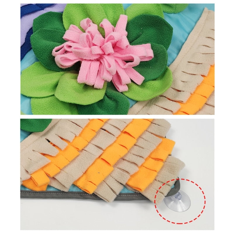 Polar Fleece Pet Dog Snuffle Mat
