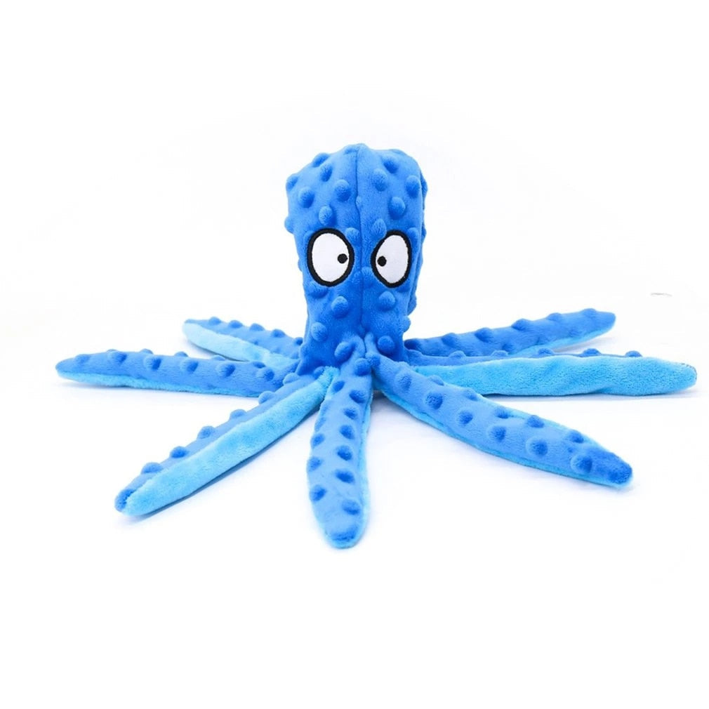 Interactive Octopus Chewy Dog Toy