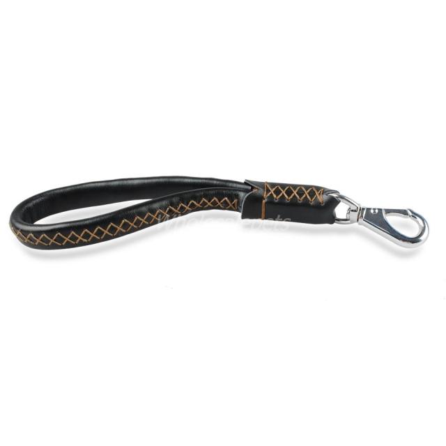Genuine Leather Short Dog Leash