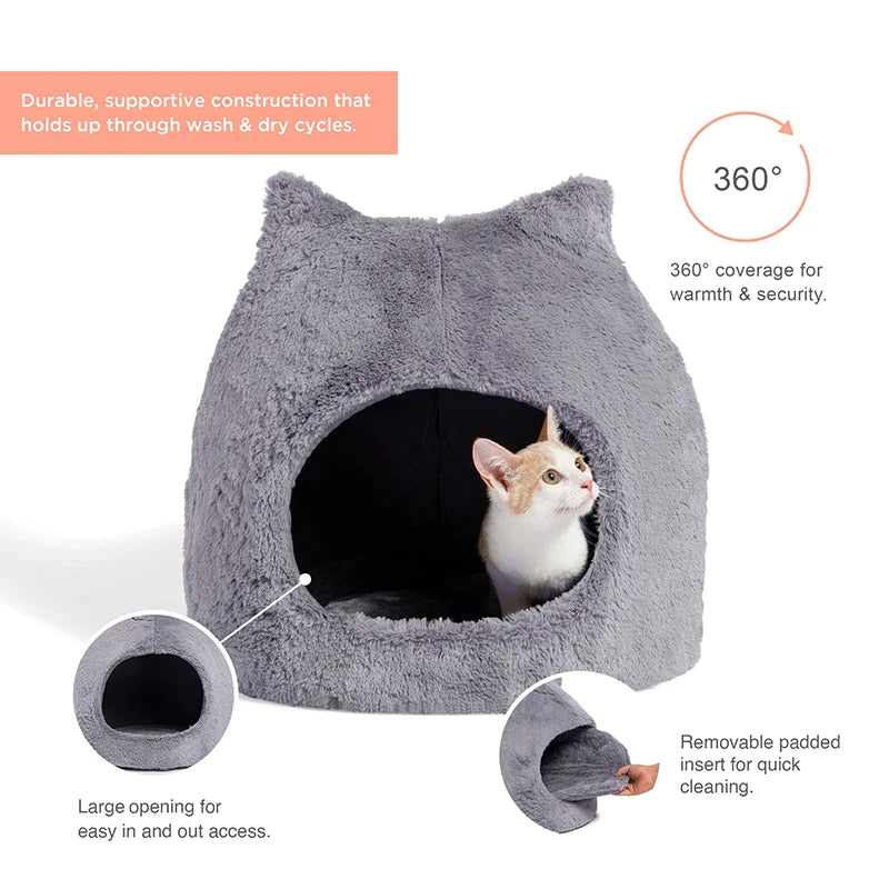 Kitty Ear-Shaped Cat House