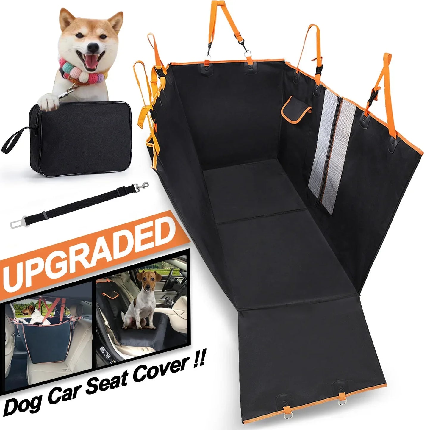 Waterproof Scratch Proof Dog Car Seat Cover