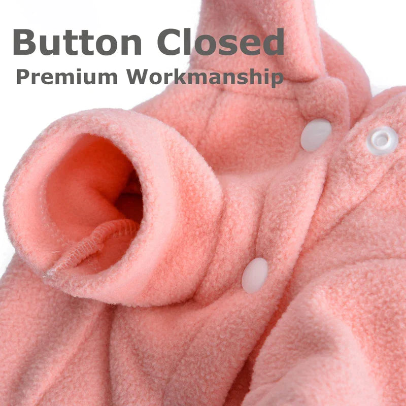 Cute Dog Fleece Cozy Sweater