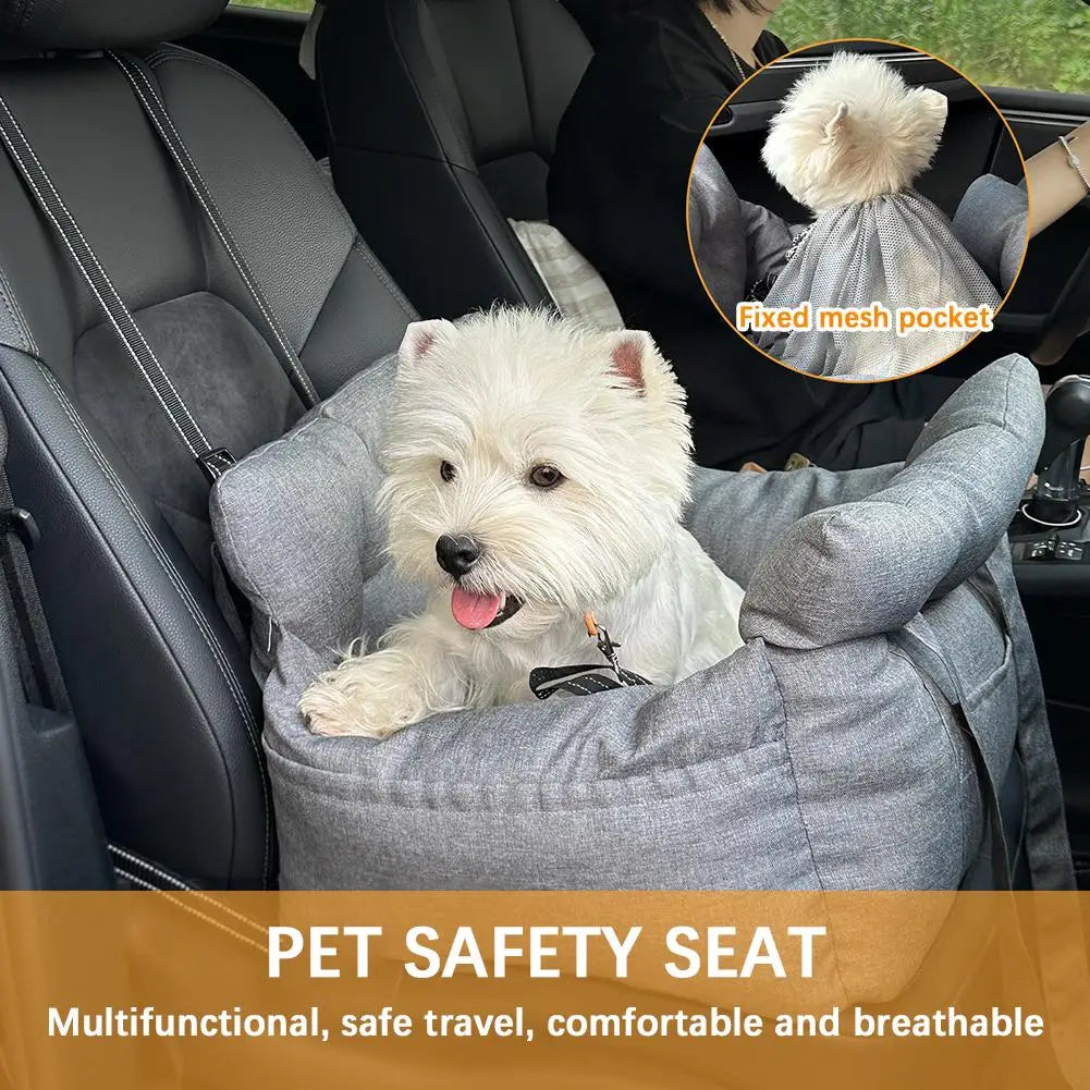 Travel Portable Pet Car Safety Seat Booster