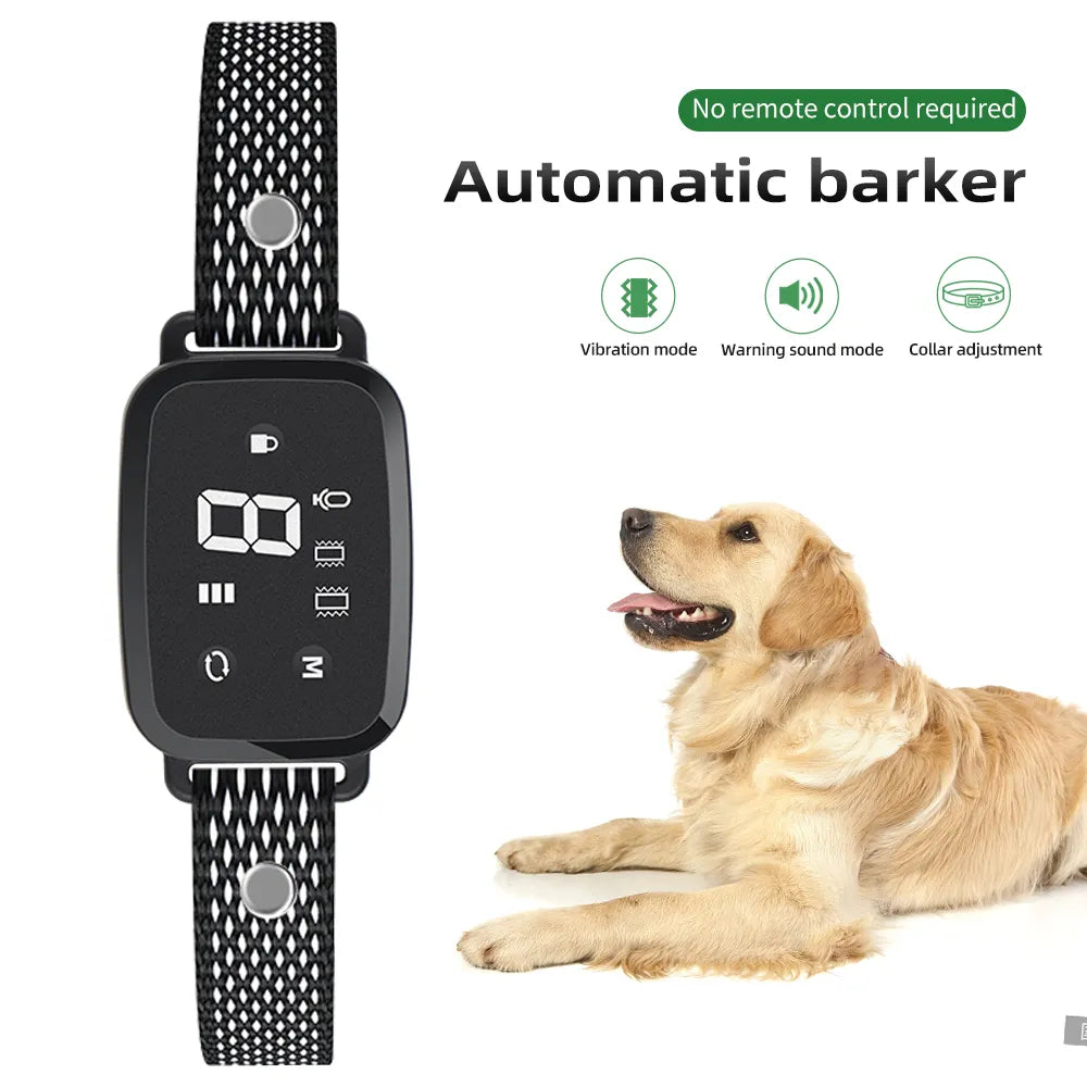 Double Vibration Anti Bark Dog Collar