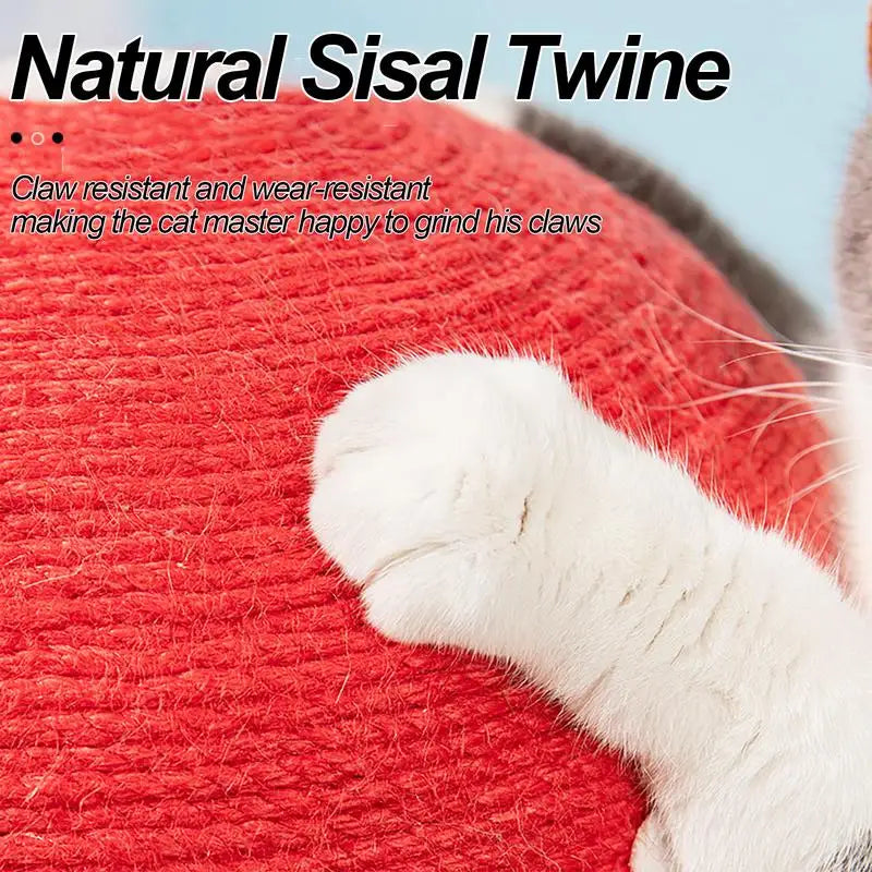 Cute Mushroom Cat Scratcher Sisal Post