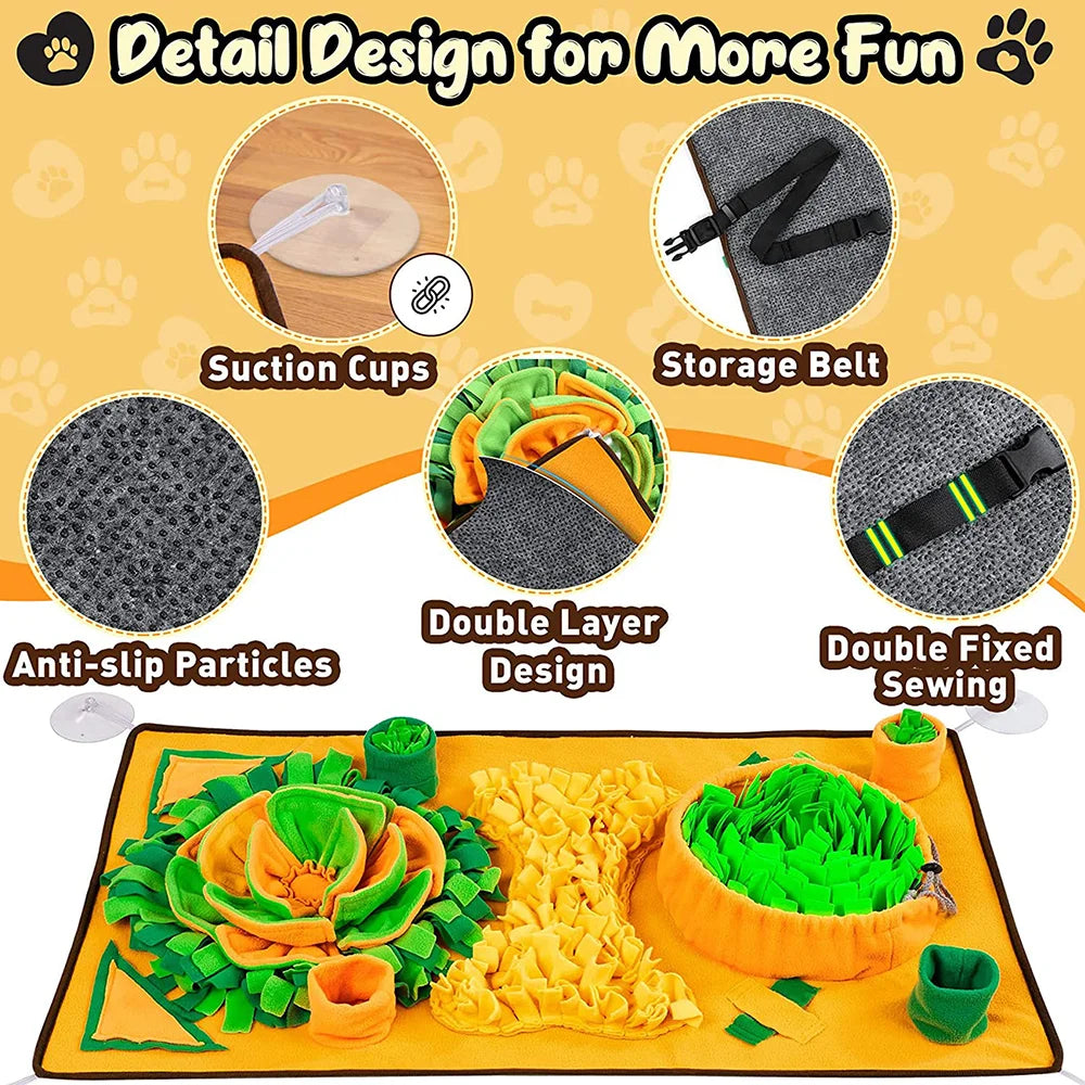 Stress Relief Large Dog Snuffle Mat