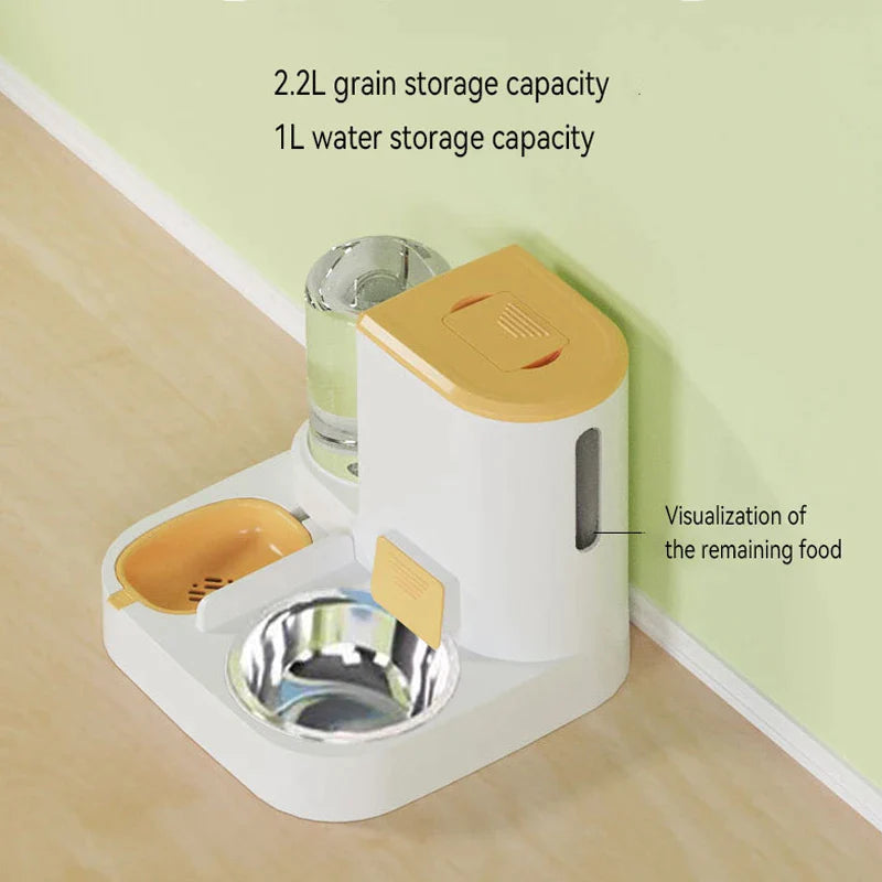 Automatic Stainless Steel Dog Feeders