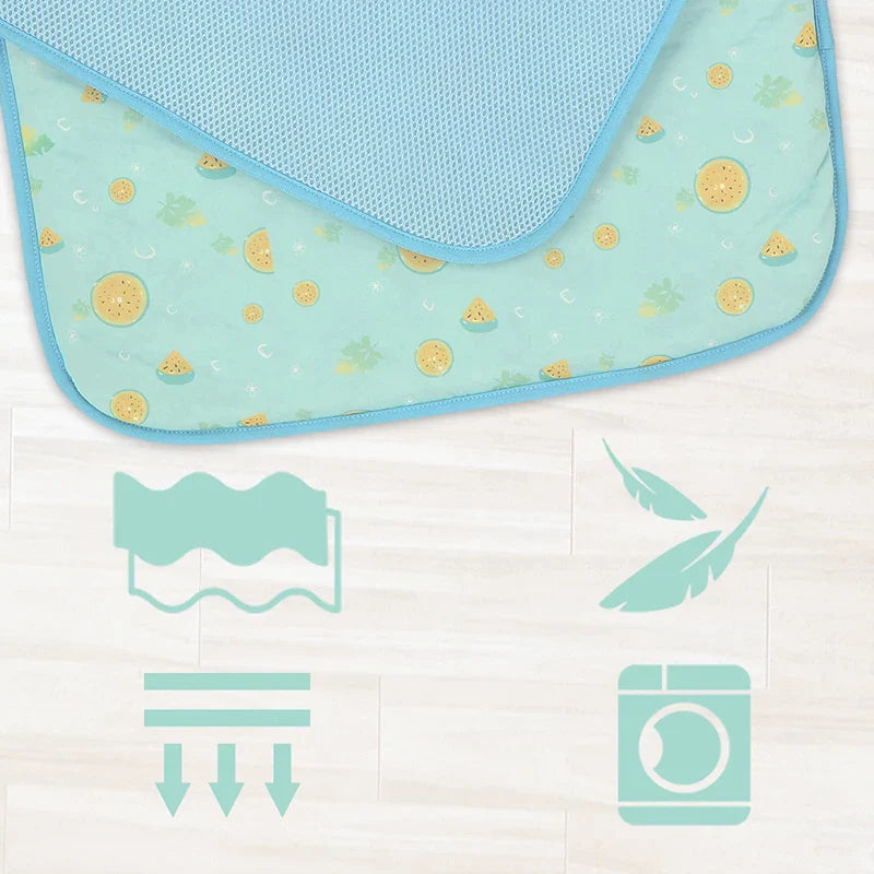 Cute Mica Crystal Dog Cooling Mat
