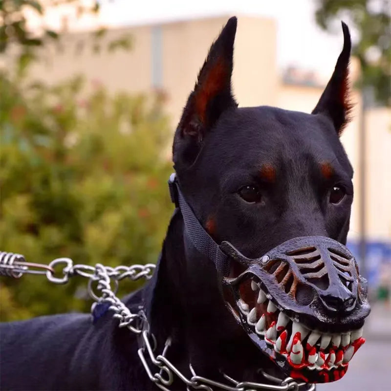 Scary Werewolf Dog Muzzle