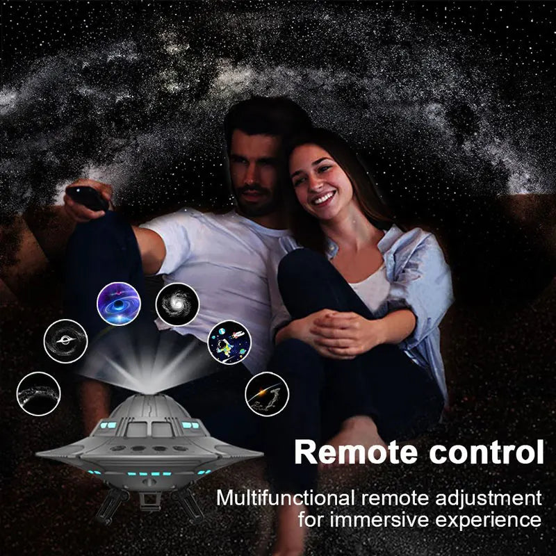360° Rotate Planetarium Star Projection Lamp