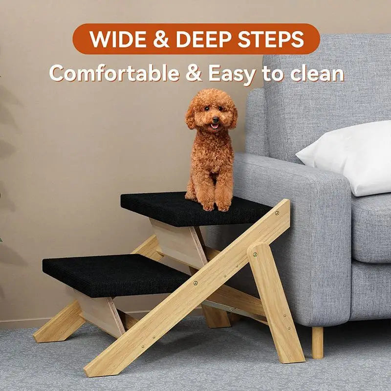 2 In 1 Stairs Folding Pet Ramp