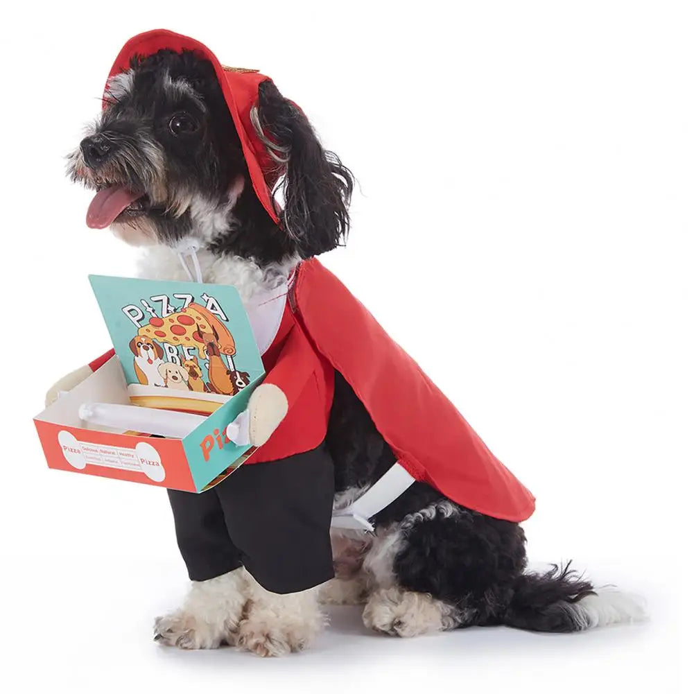 Funny Pizza Man Dog Costume