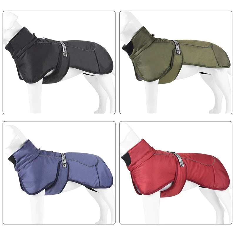 Reflective Turtleneck Dog Coats