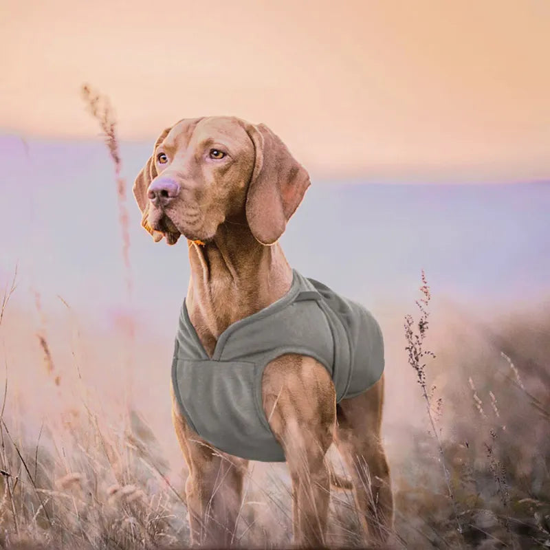 Cold Weather Dog Warm Fleece Jacket