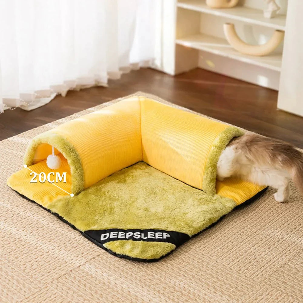 2 In 1 Cat Hide & Seek Tunnel