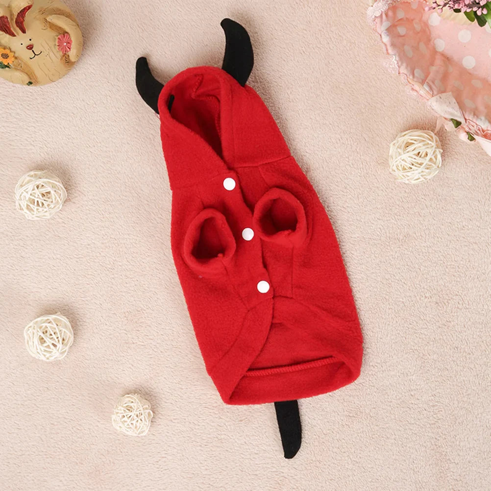 Halloween Themed Devil Dog Costume