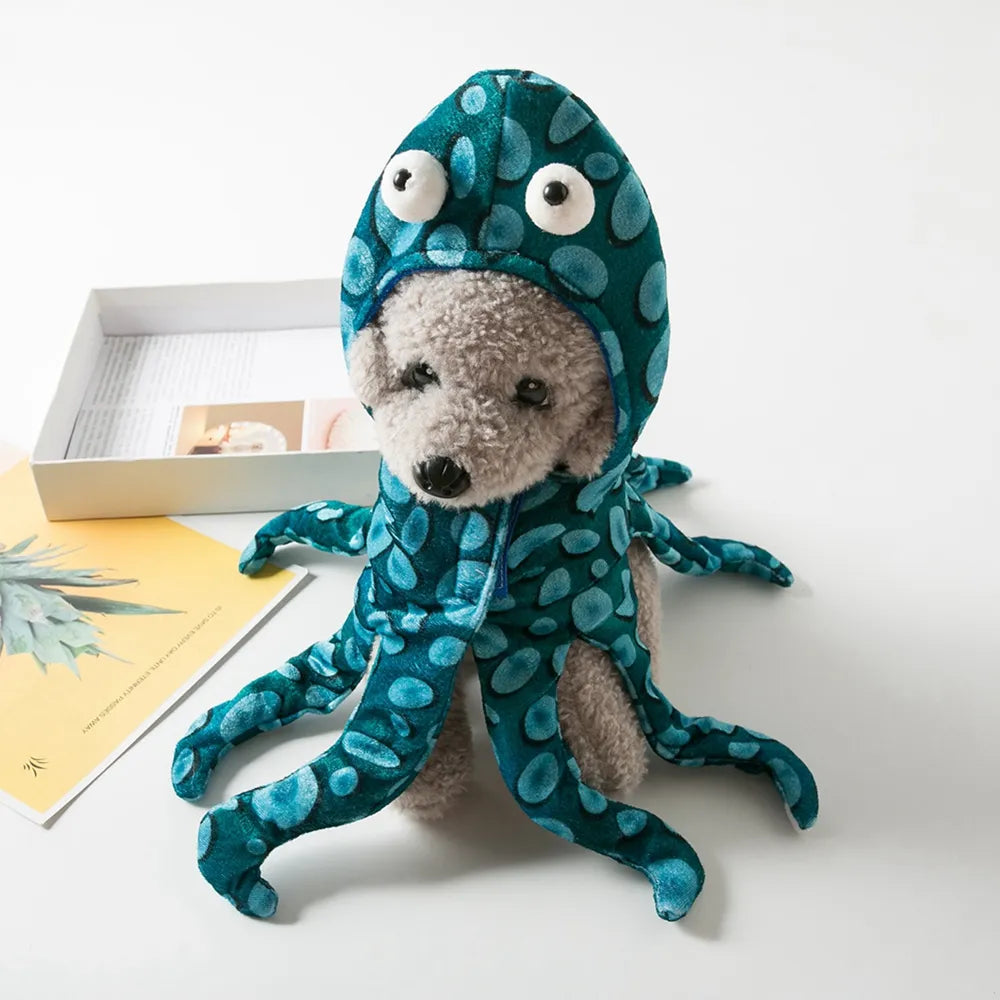 Pet Dog Halloween Octopus Costumes