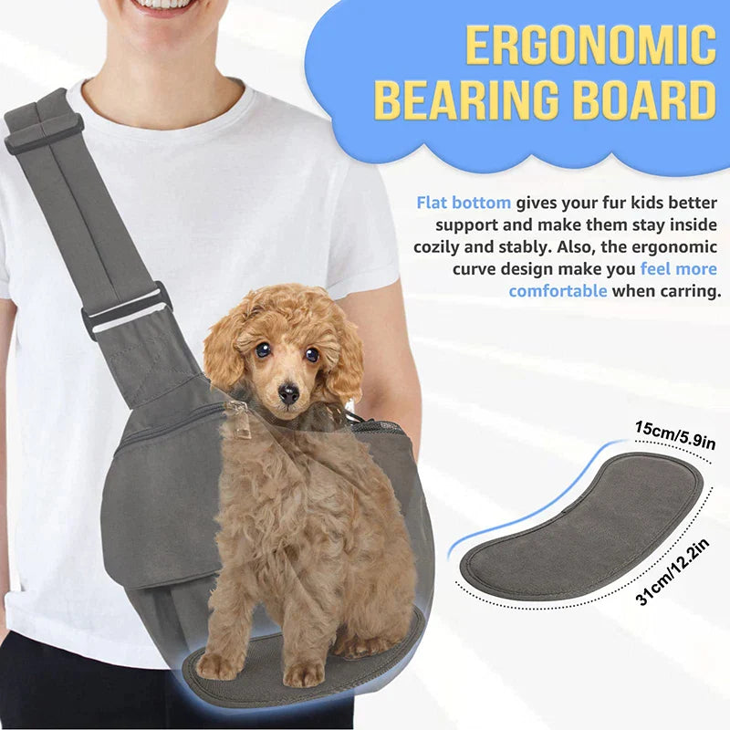 Drawstring Dog Sling Carrier Bag