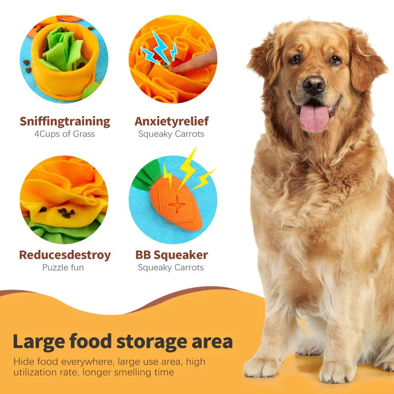 4 Petals Durable Dog Snuffle Mats