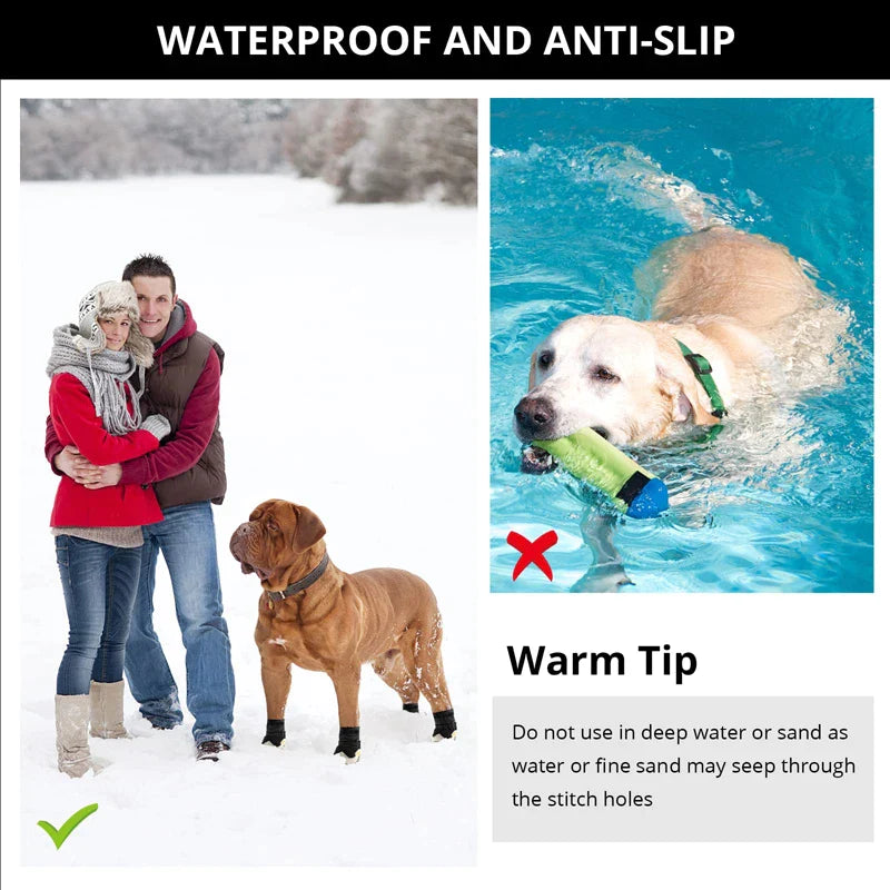 Rugged Anti-Slip Dog Shoes