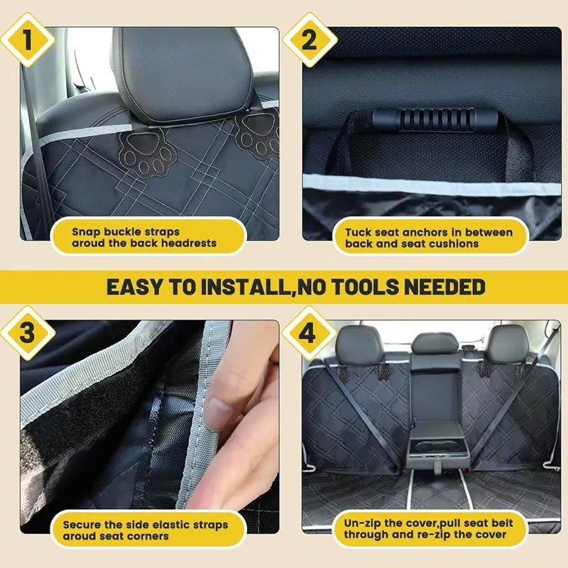 Nonslip Dog Car Backseat Protectors
