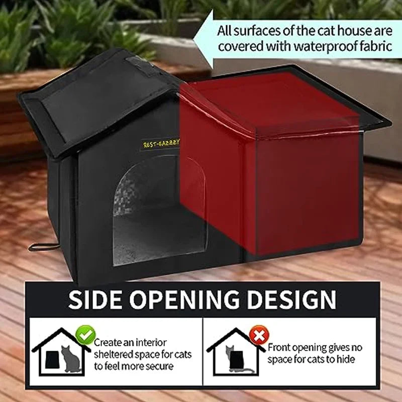 Insulated Winter Warm Cat Houses