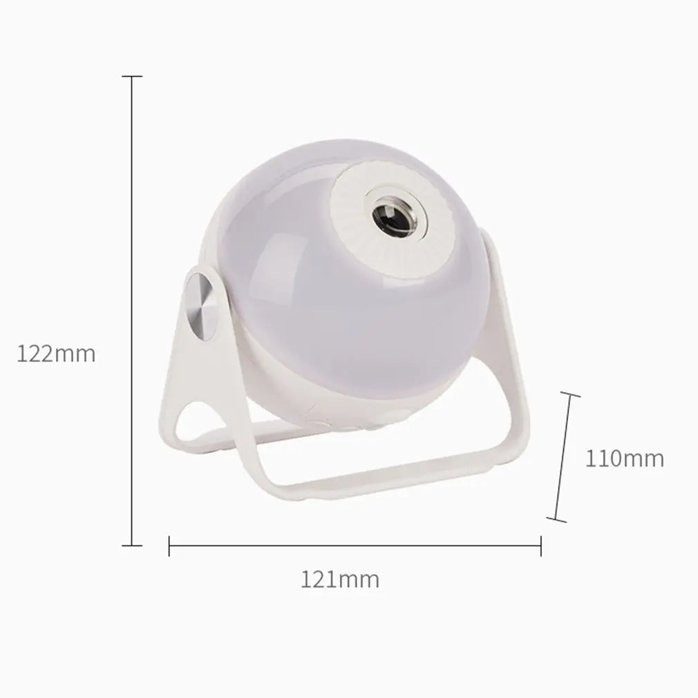 Rotating Night Space Capsule Lights