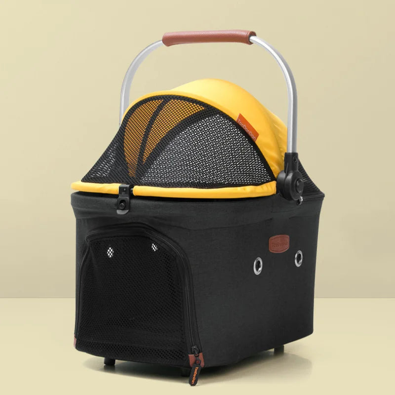Luxury Portable Pet Car Travel Carrier