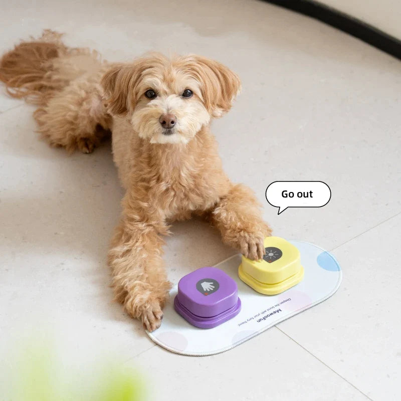 Dog Training Voice Recording Button